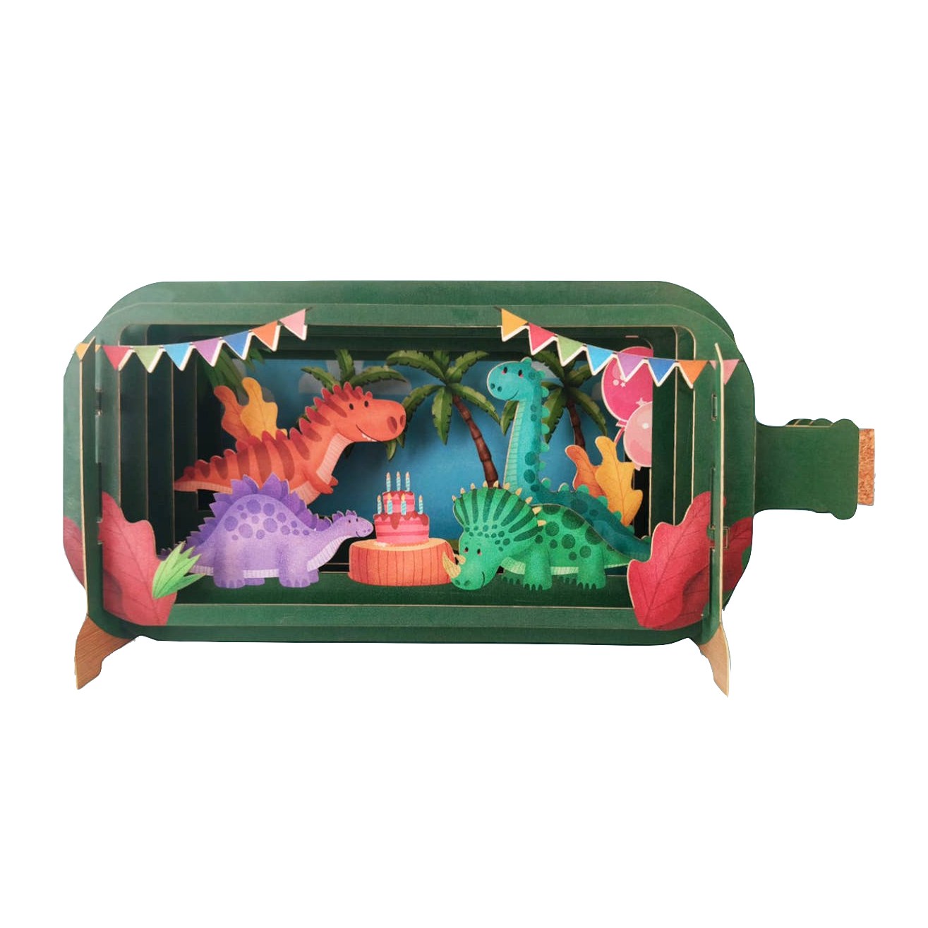 Alljoy Alljoy, Message in a Bottle, dinosaurs