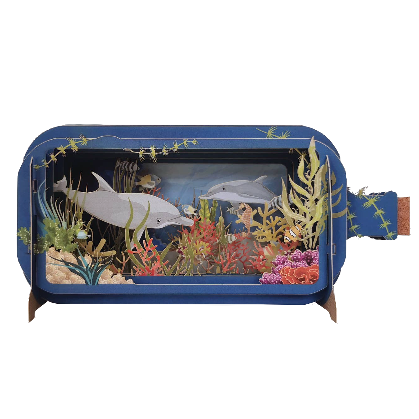 Alljoy Alljoy, Message in a Bottle, dolphins