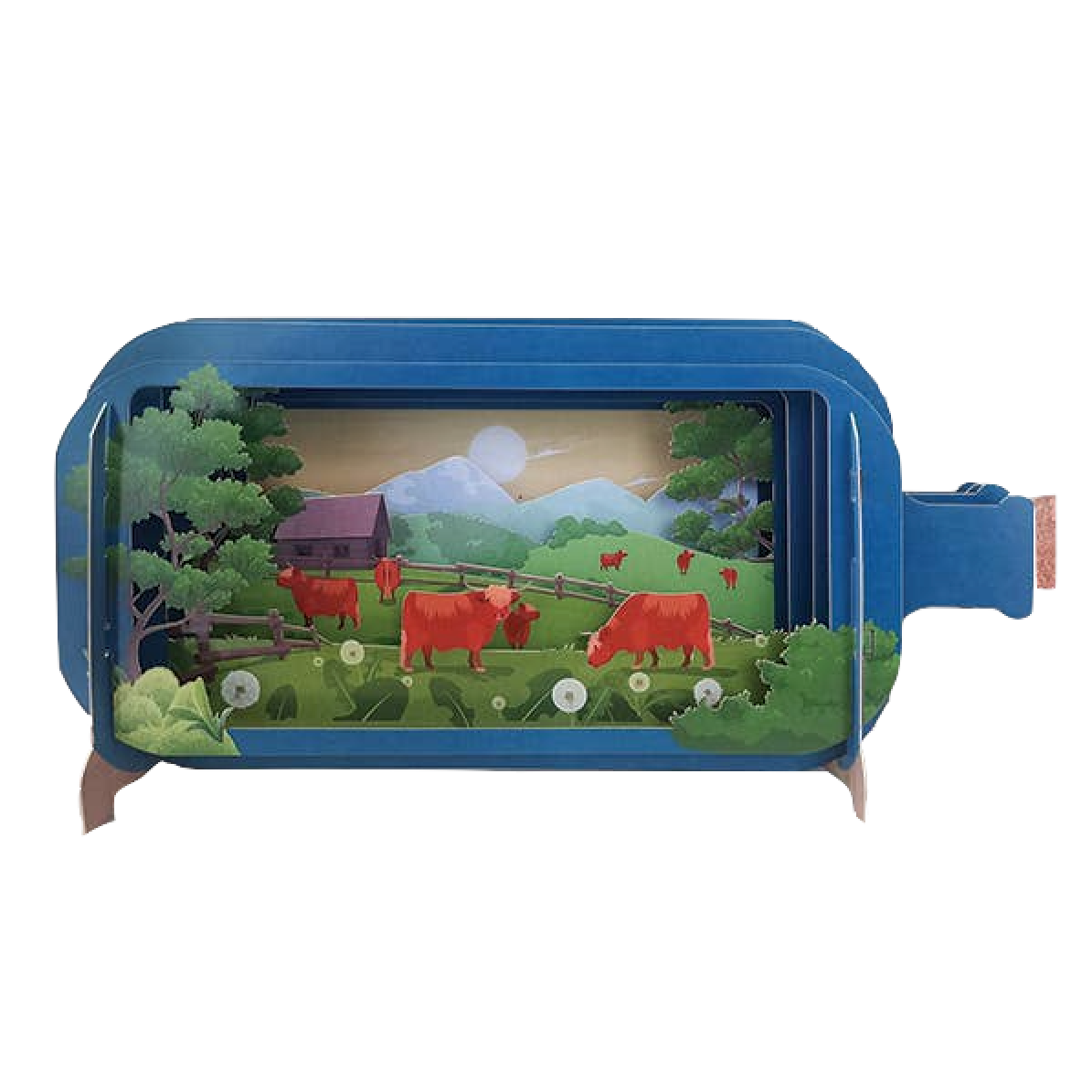 Alljoy Alljoy, Message in a Bottle, cows