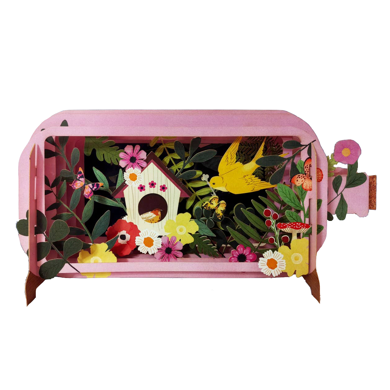 Alljoy Alljoy, Message in a Bottle, everyday with birds