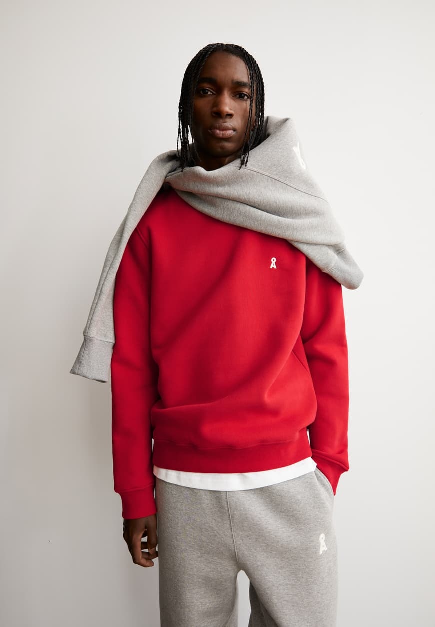 Armedangels Armedangels, Baaro Fleece, scarlet red, L