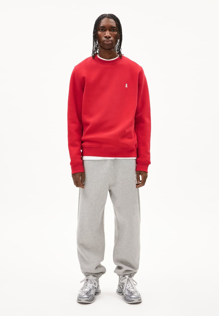 Armedangels Armedangels, Baaro Fleece, scarlet red, L