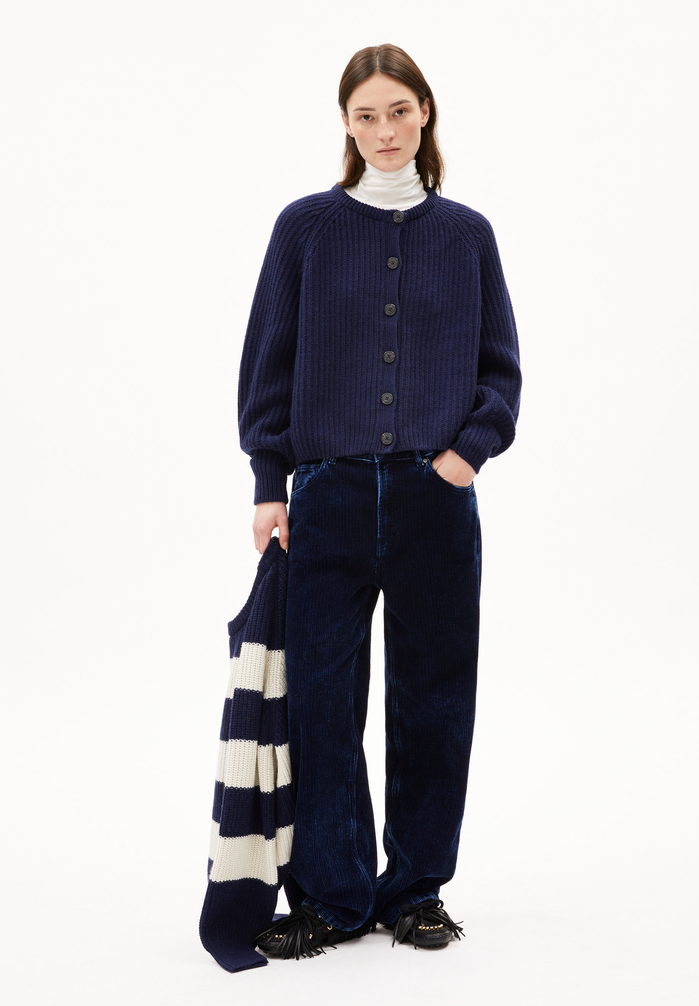 Armedangels Armedangels, Selmaa, tinted navy, S