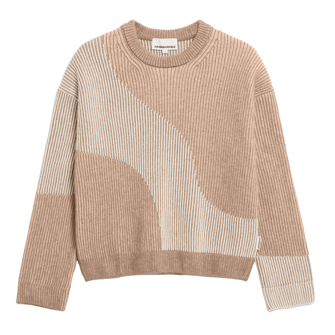 Armedangels Armedangels, Mayraa Vanise, camel mel.-oatmilk, S
