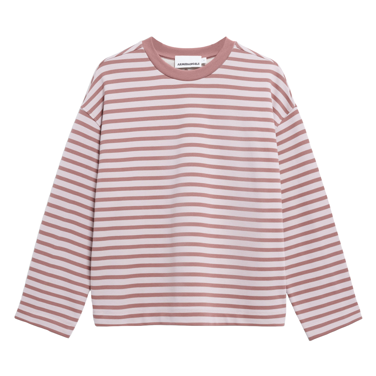 Armedangels Armedangels, Frankaa Maarlen Stripe, ice grape-dark berry, S