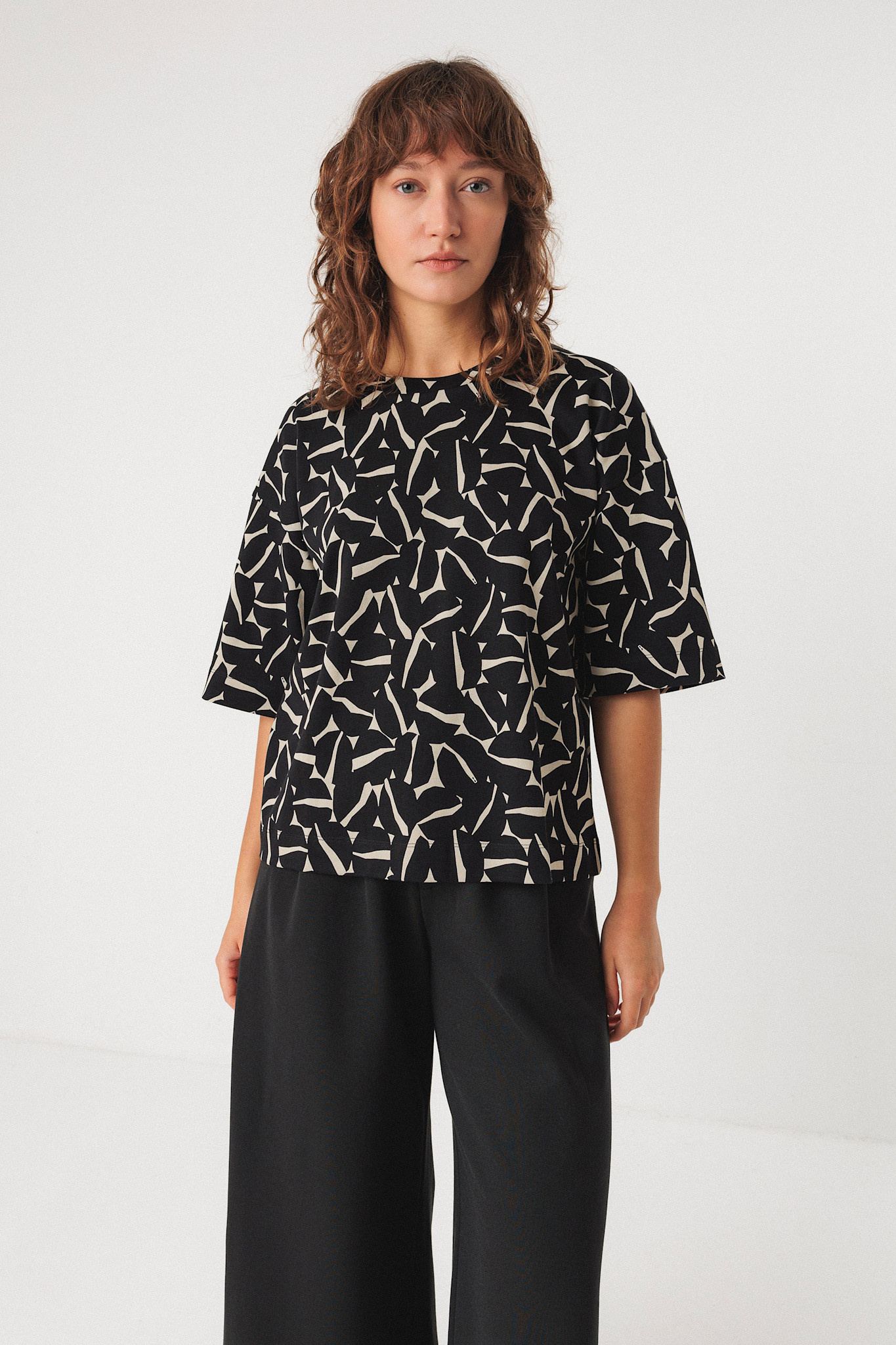 Skunkfunk Skfk, Lariz T-Shirt, halfandhalf, L
