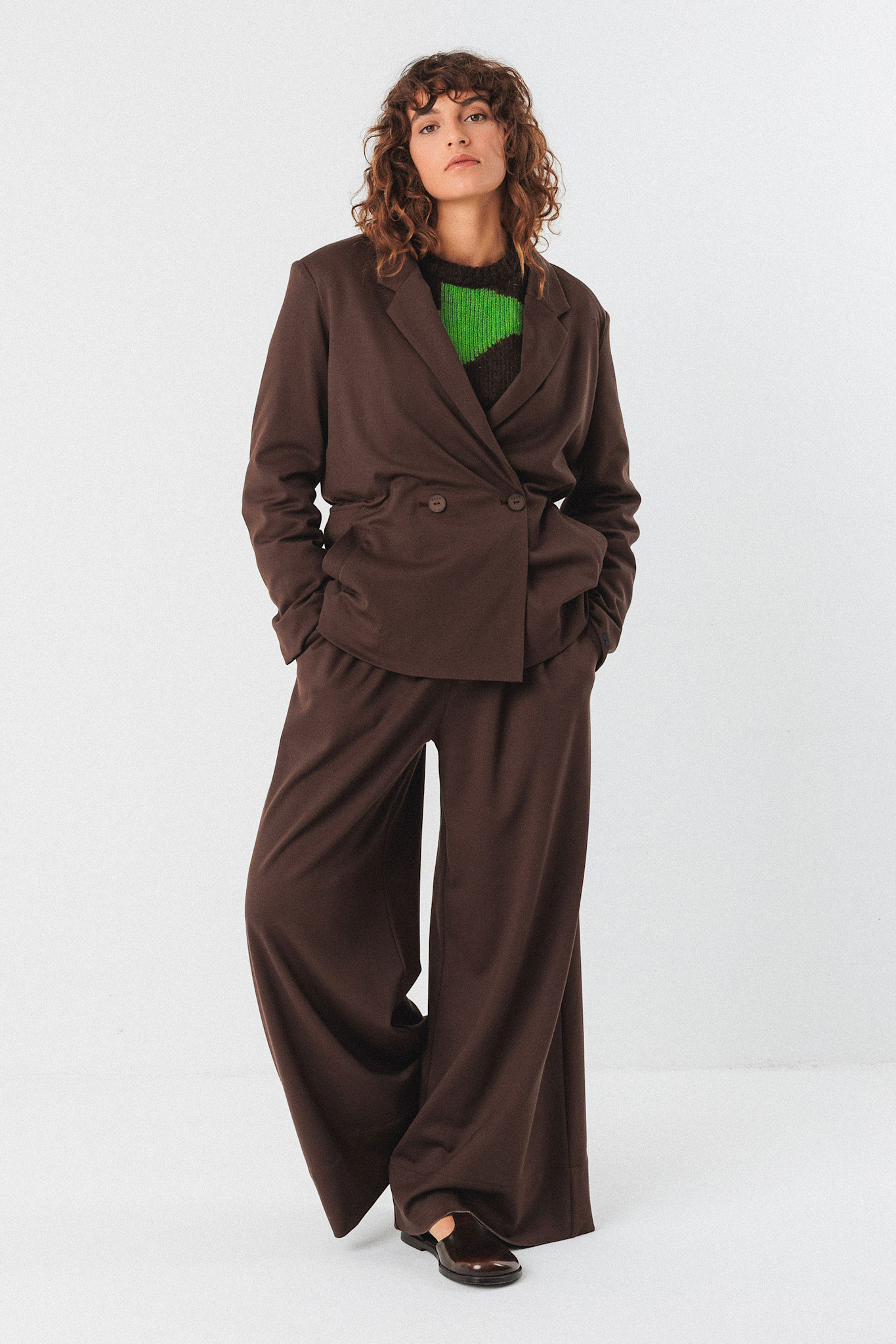 Skunkfunk Skfk, Nia Trouser, dark brown, M (40)