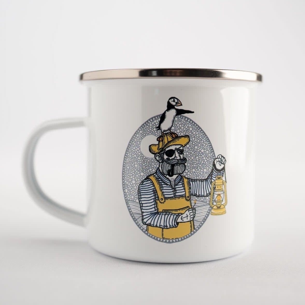 Lakor Lakor, Enamel Mug, light the way