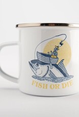 Lakor Lakor, Enamel Mug, reel big fish