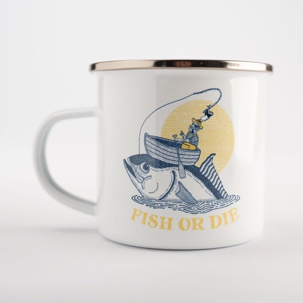 Lakor Lakor, Enamel Mug, reel big fish