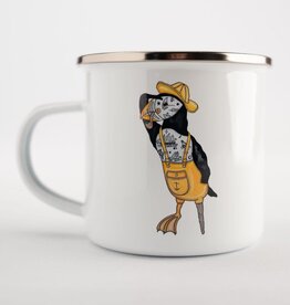 Lakor Lakor, Enamel Mug, seaparrot seaman