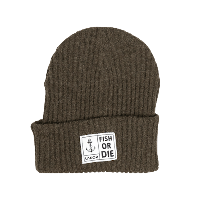 Lakor Lakor, Fish or Die Beanie, green