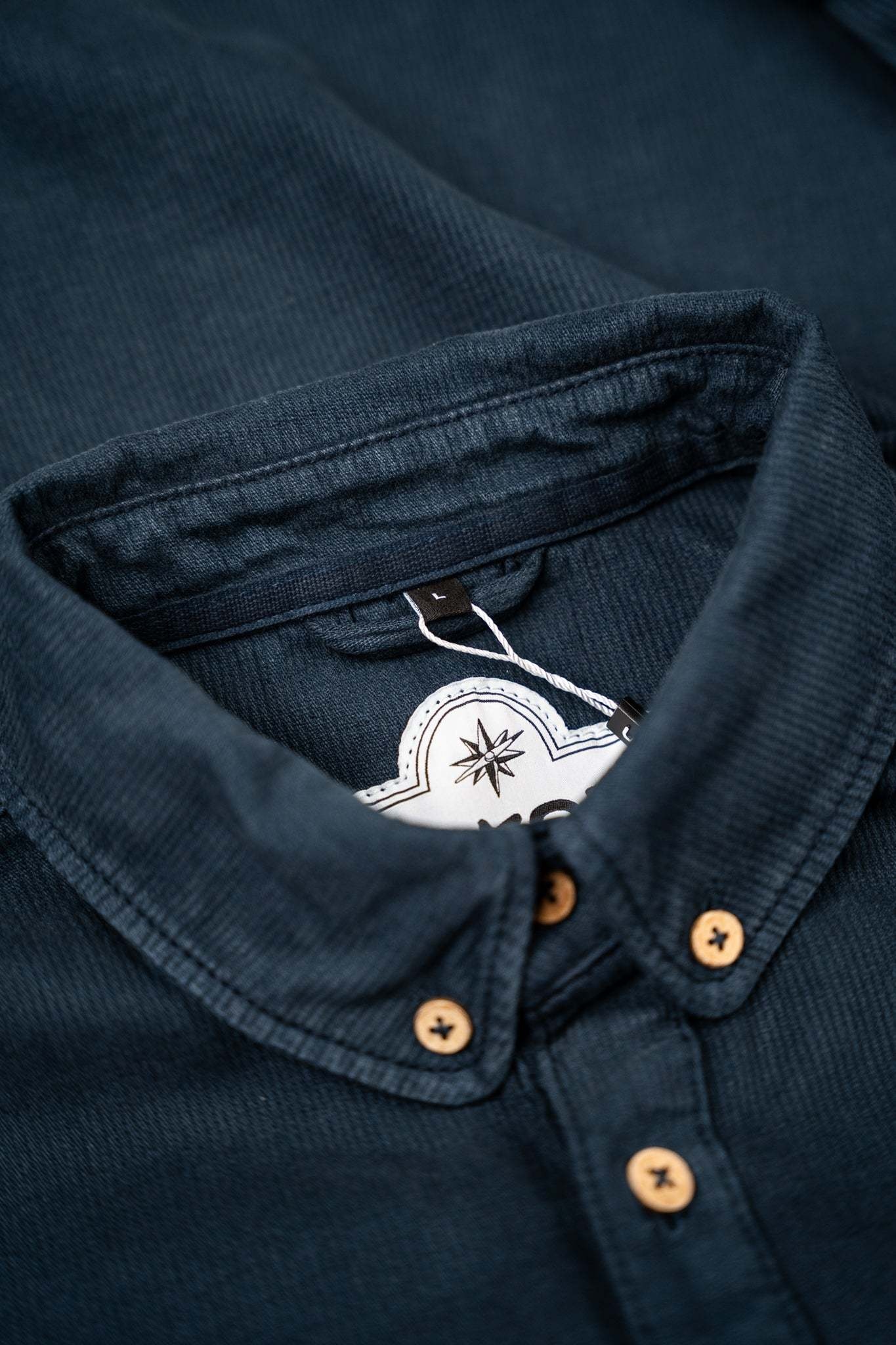 Lakor Lakor, Bedford Courd Shirt, blueberry, M