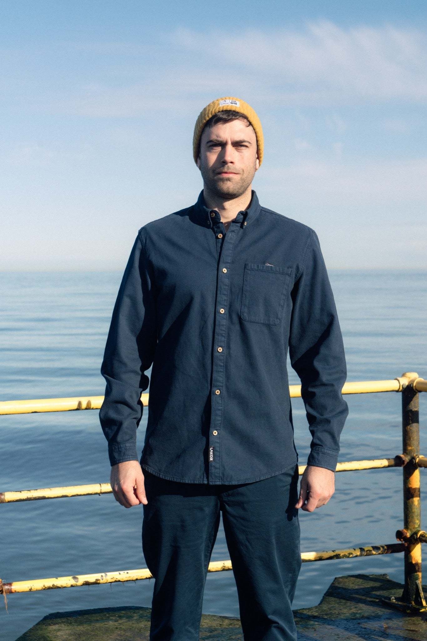 Lakor Lakor, Bedford Courd Shirt, blueberry, S