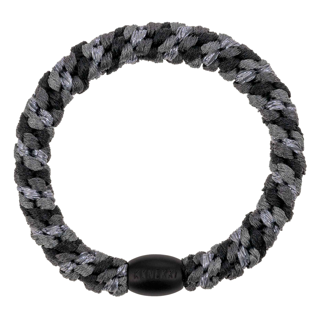 BonDep BonDep, Haargummi, mix charcoal grey glitter