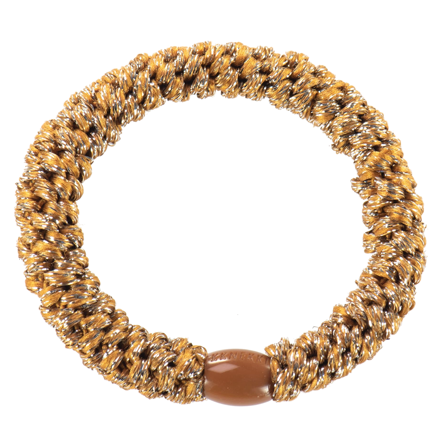 BonDep BonDep, Haargummi, cognac glitter