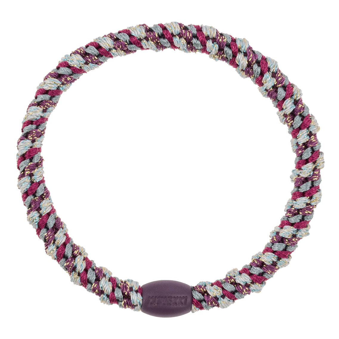 BonDep BonDep, Haargummi Slim, mix grape aqua glitter