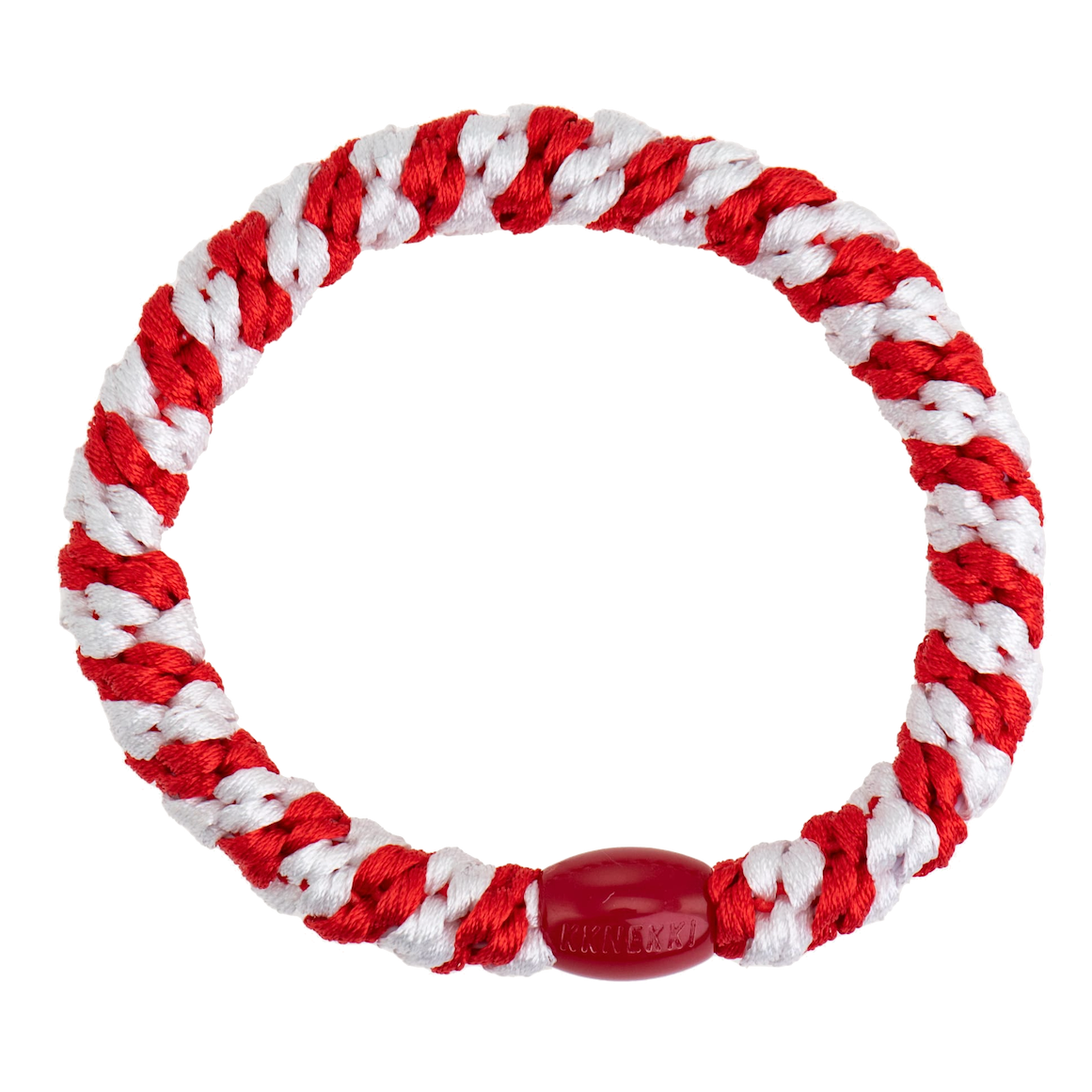 BonDep BonDep, Haargummi, white red stripe