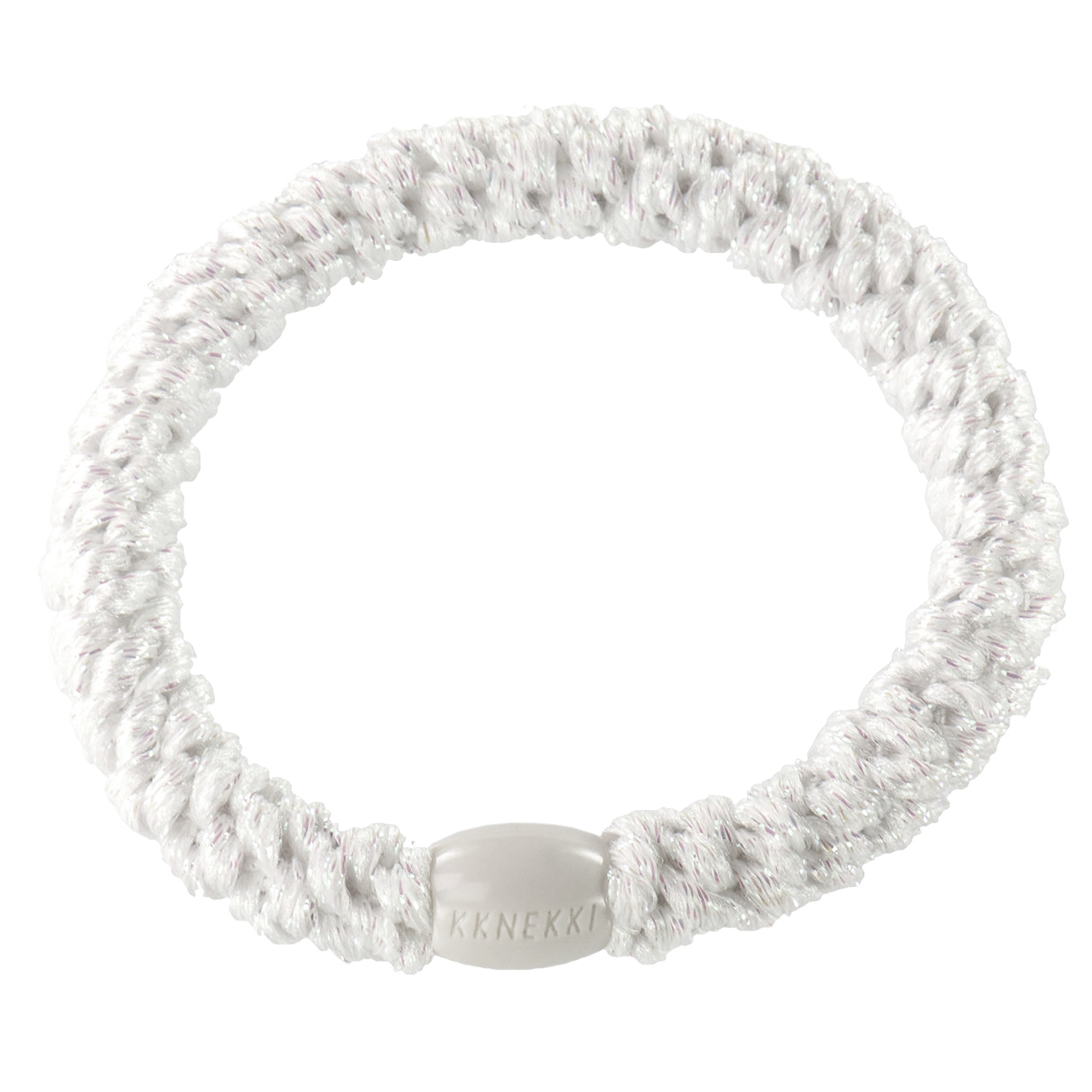 BonDep BonDep, Haargummi, white glitter