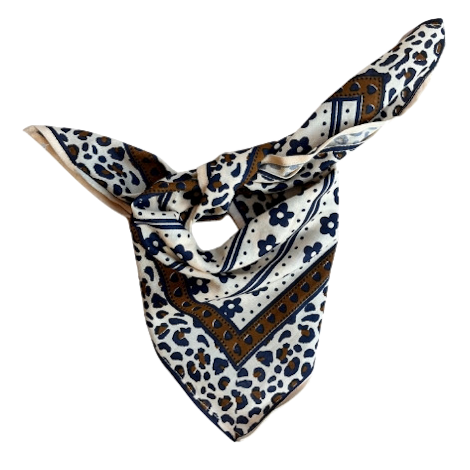 Love Explorers Love Explorers, Leopard Scarf, flower brown