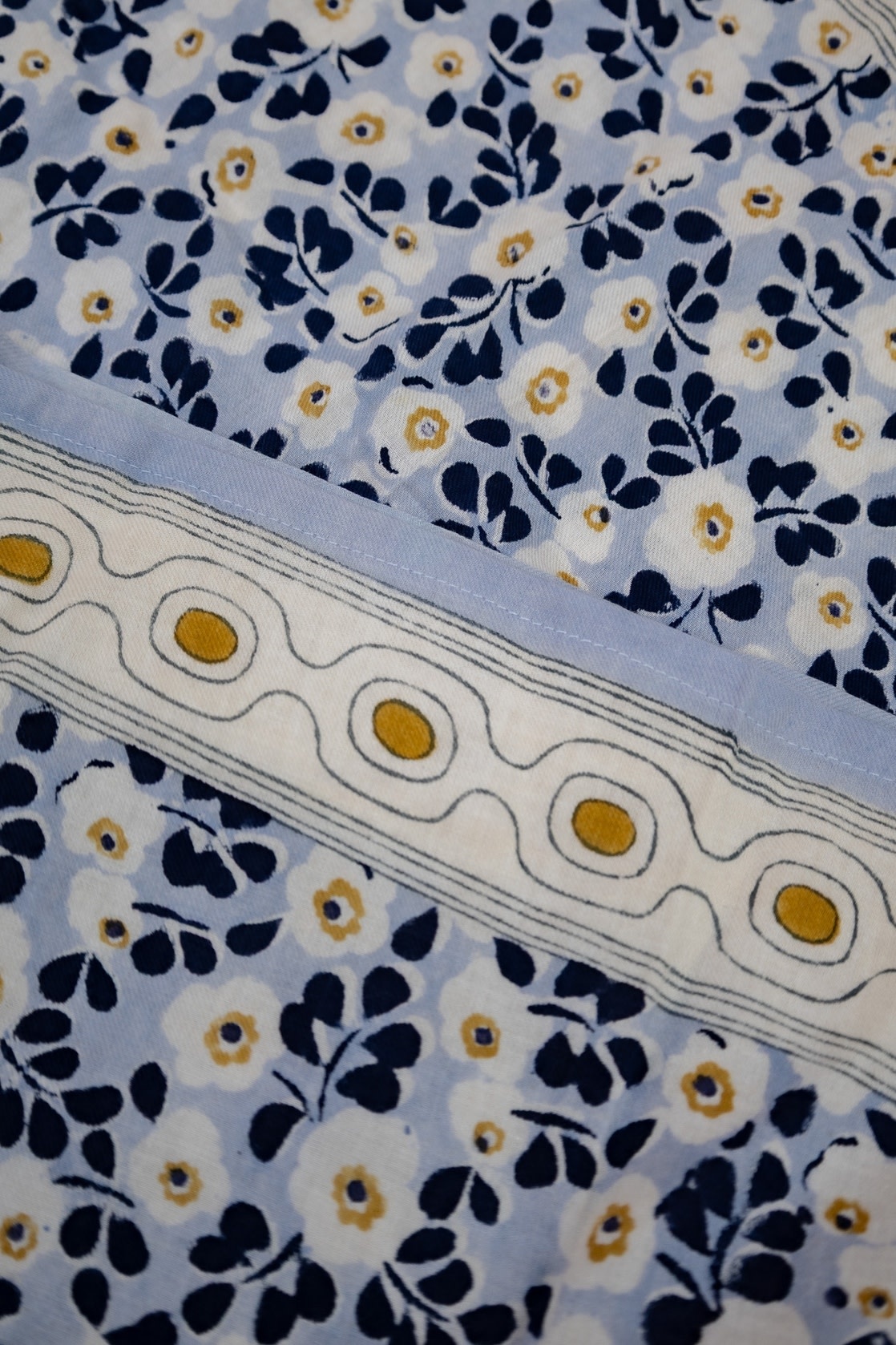 Love Explorers Love Explorers, 70s Flower Scarf, blue