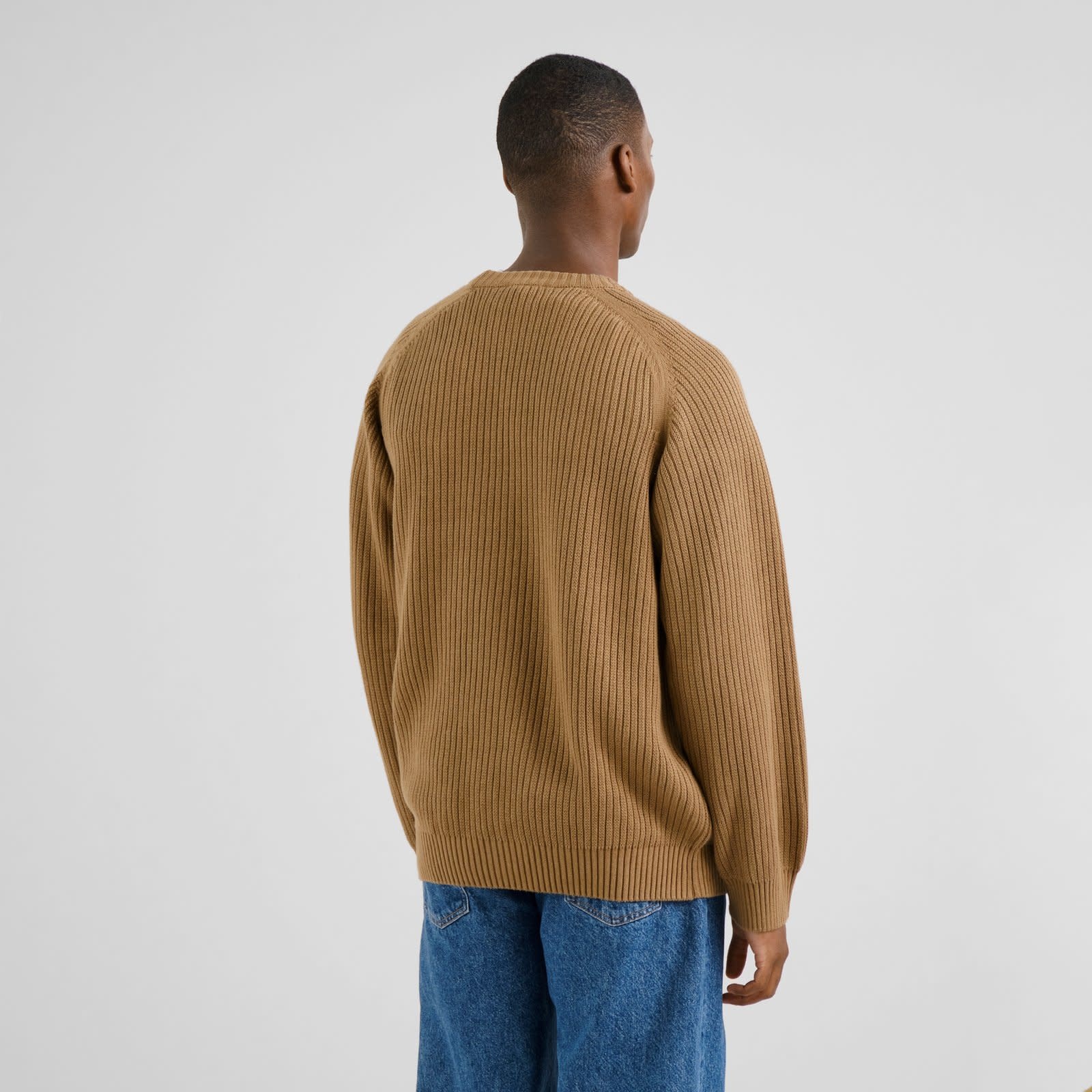 Dedicated Dedicated, Hakkas Knit Sweater, otter brown, L
