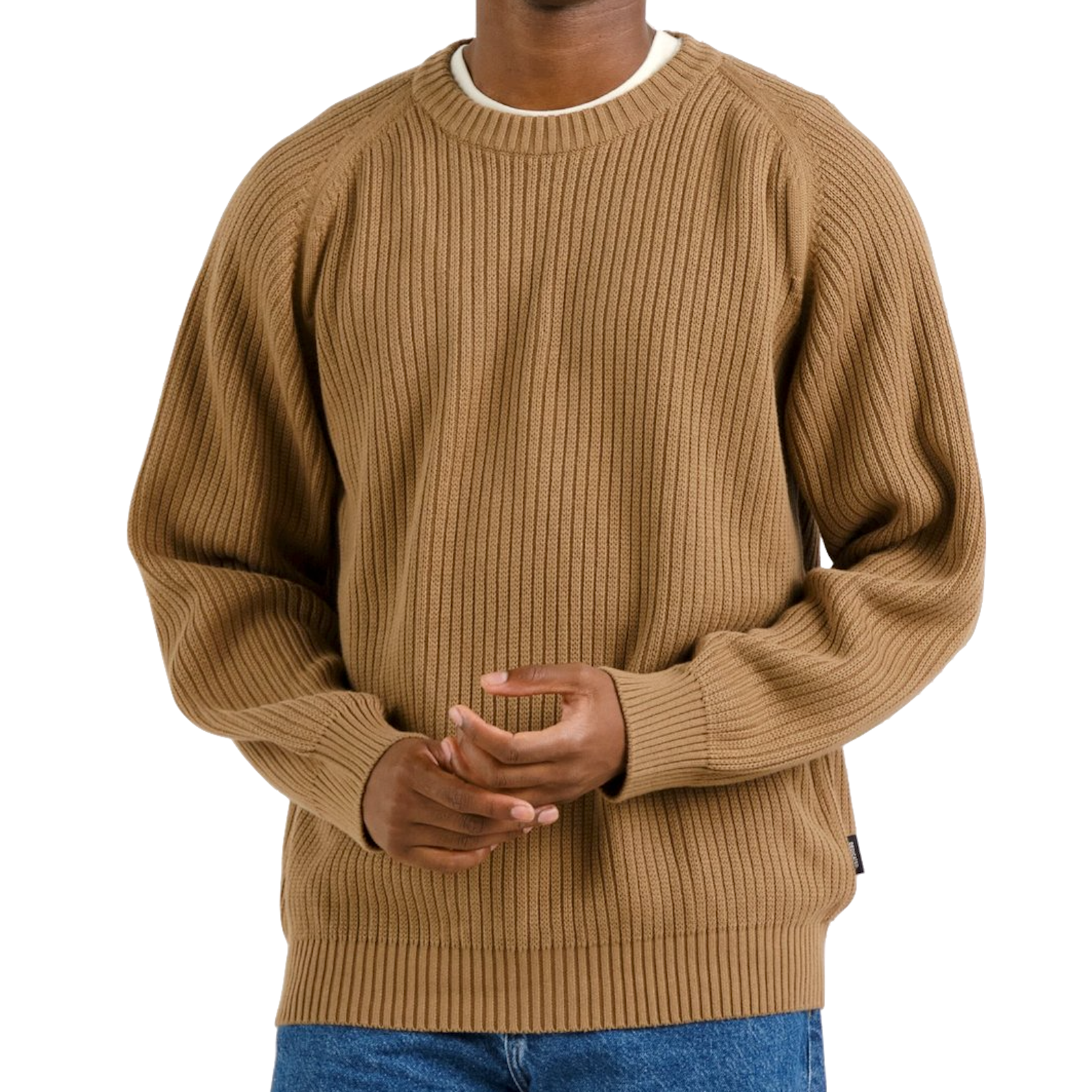 Dedicated Dedicated, Hakkas Knit Sweater, otter brown, M