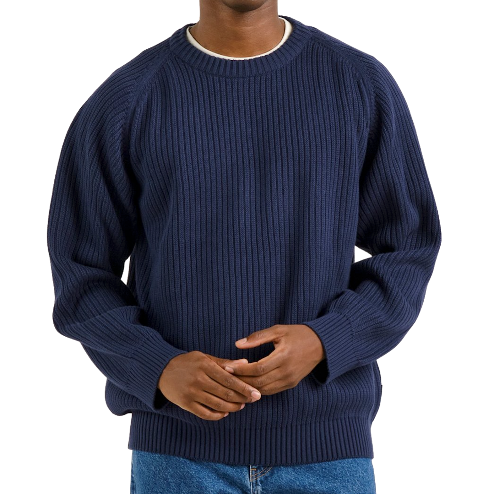 Dedicated Dedicated, Hakkas Knit Sweater, navy, M