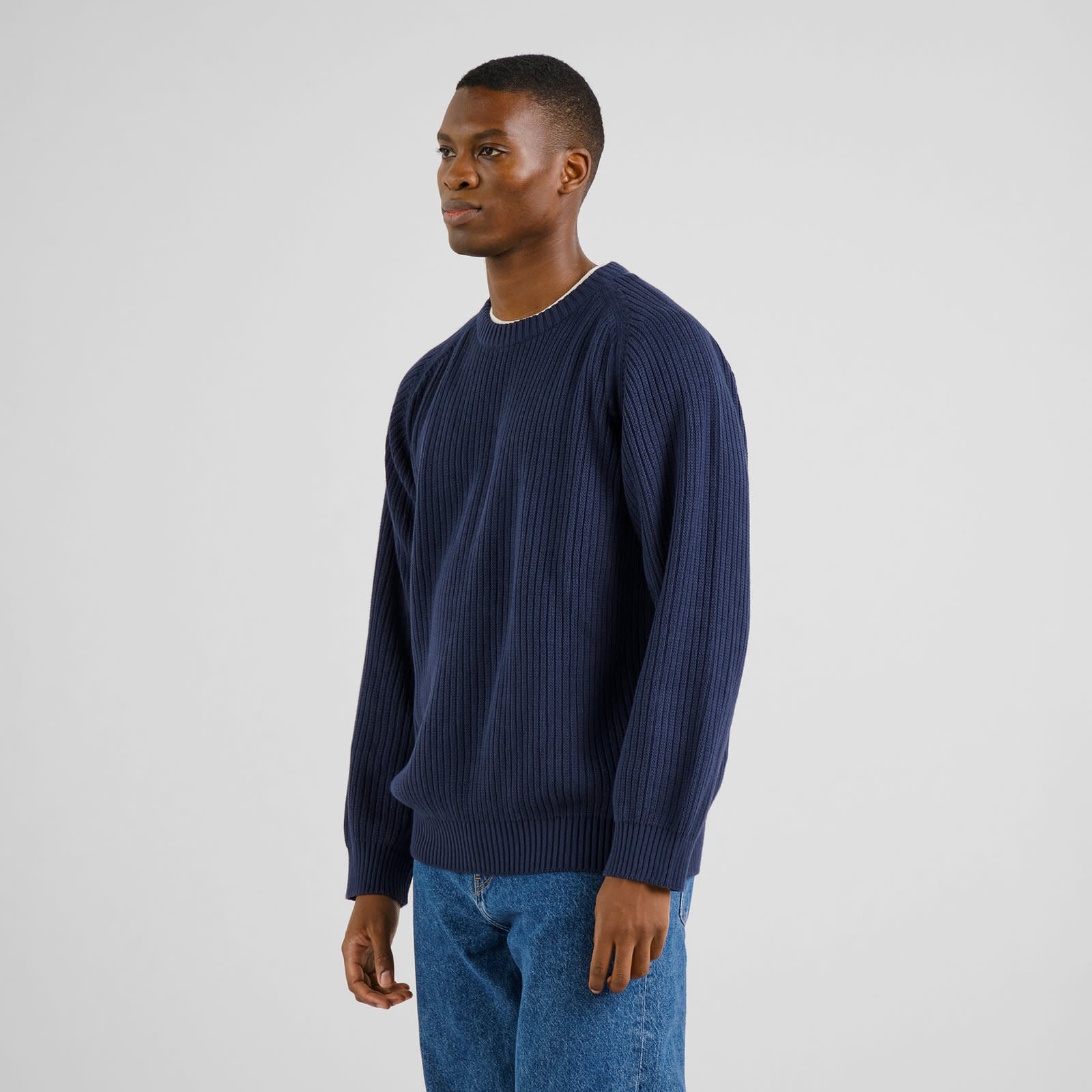 Dedicated Dedicated, Hakkas Knit Sweater, navy, M