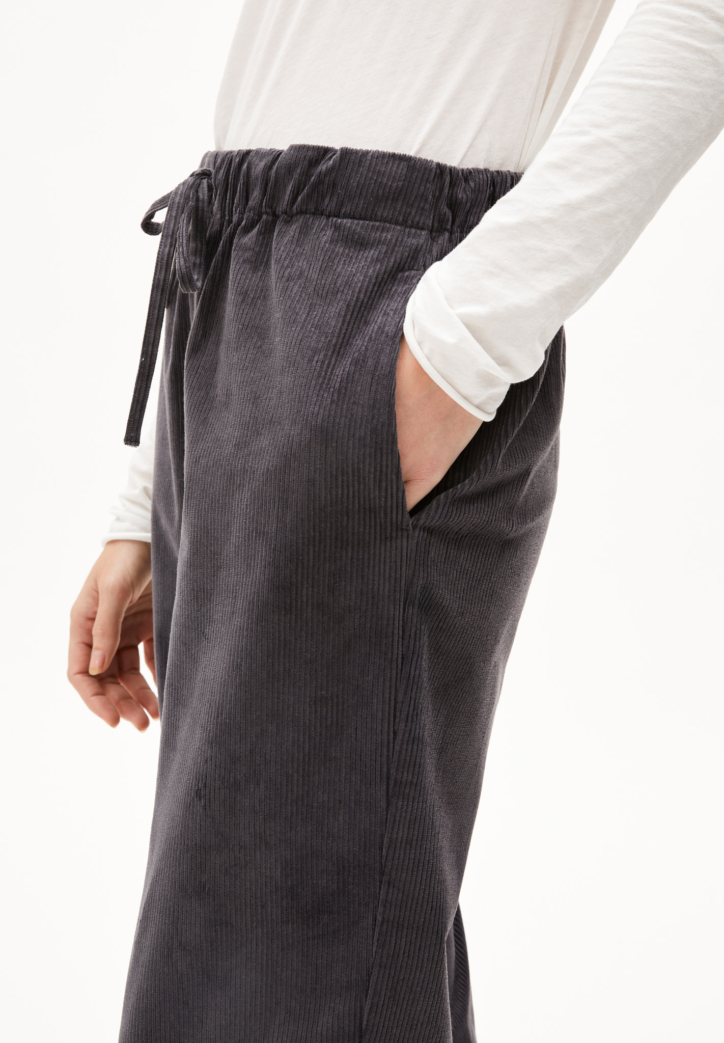 Armedangels Armedangels, Jaimilaa Corduroy, dark steel, M