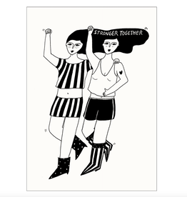 helen b helen b, Postkarte, stronger together