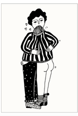 helen b helen b, Postkarte, sweater hug