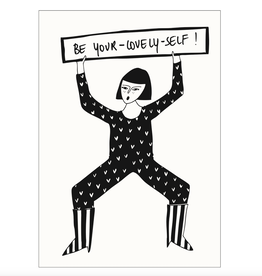helen b helen b, Postkarte, be your lovely self