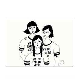 helen b helen b, Postkarte, fart club