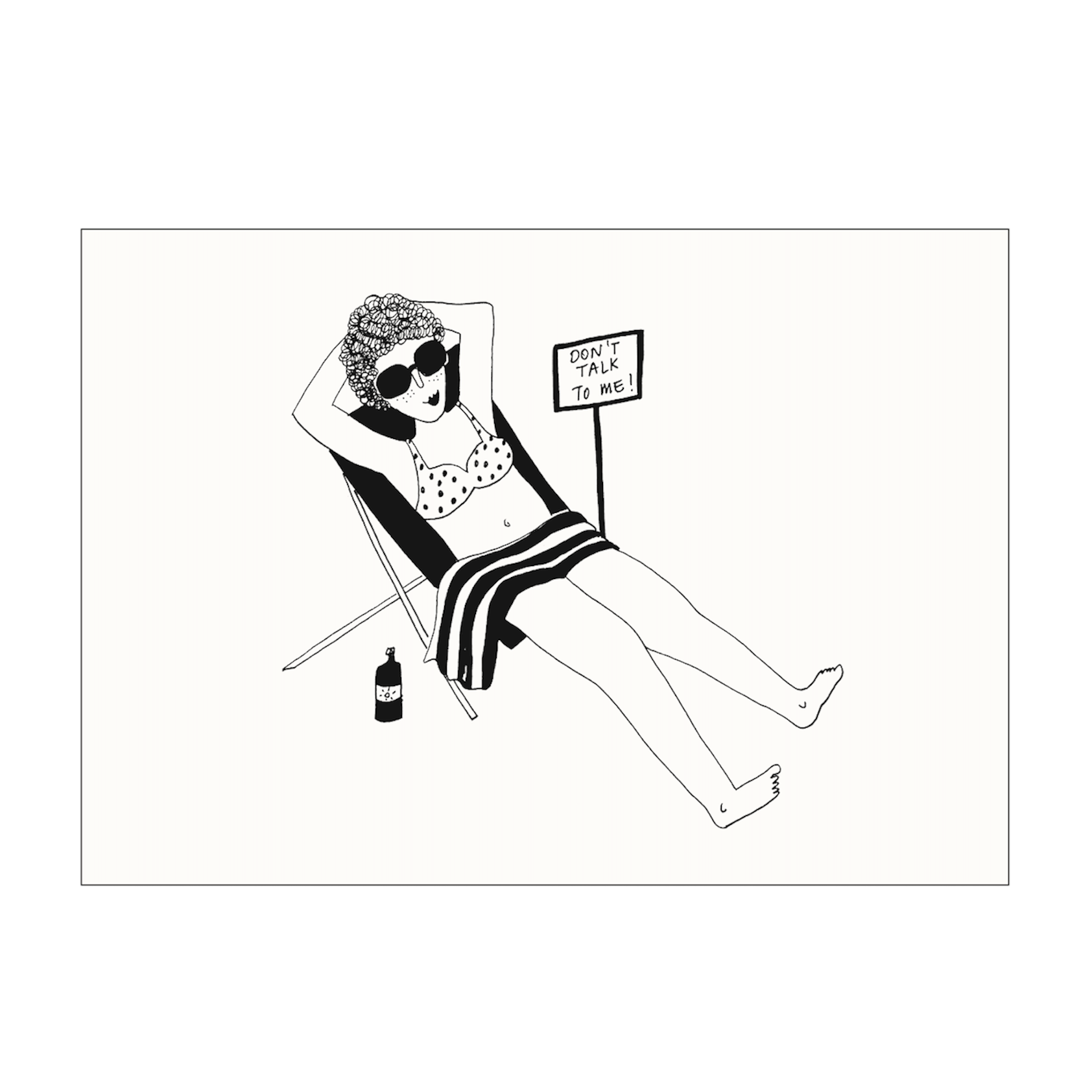 helen b helen b, Postkarte, don't talk to me