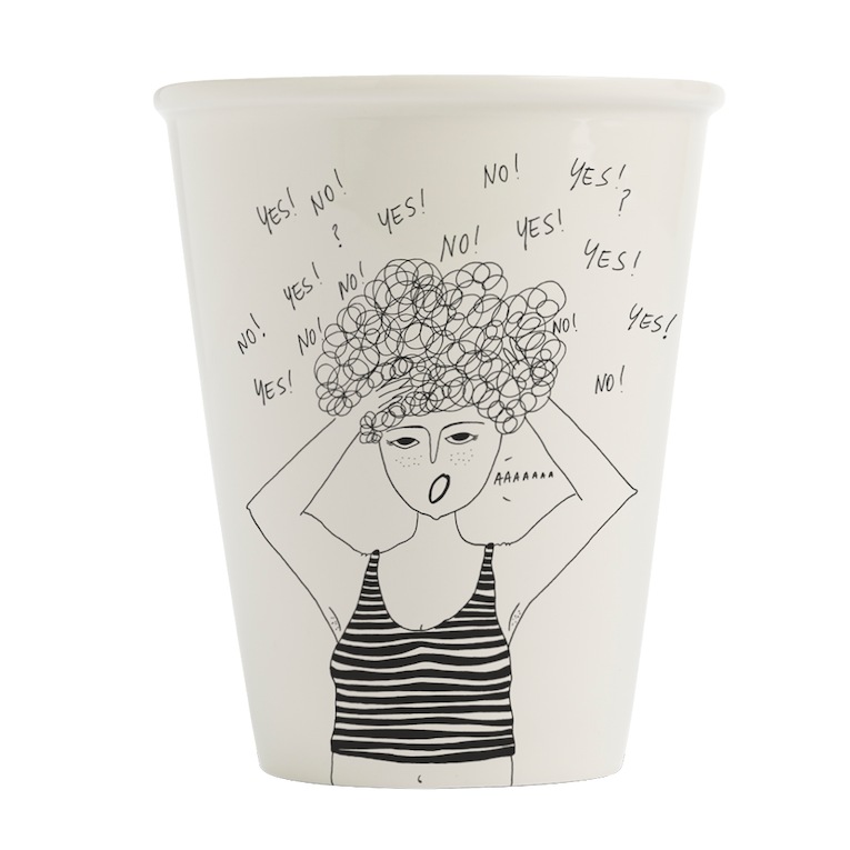 helen b helen b, Becher, overthinking