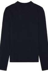 KnowledgeCotton Apparel KnowledgeCotton, Rib High Neck LS, night sky, S