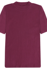 KnowledgeCotton Apparel KnowledgeCotton, Rib High Neck SS, fig, XS