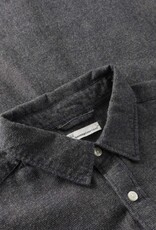 KnowledgeCotton Apparel KnowledgeCotton, Fishbone Flannel Shirt, night sky, XL