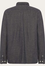 KnowledgeCotton Apparel KnowledgeCotton, Fishbone Flannel Shirt, night sky, S