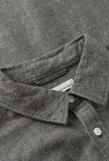 KnowledgeCotton Apparel KnowledgeCotton, Fishbone Flannel Shirt, forrest night, M