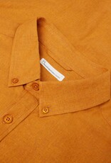 KnowledgeCotton Apparel KnowledgeCotton, Melange Flannel Shirt, pumpkin spice, S