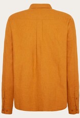 KnowledgeCotton Apparel KnowledgeCotton, Melange Flannel Shirt, pumpkin spice, S