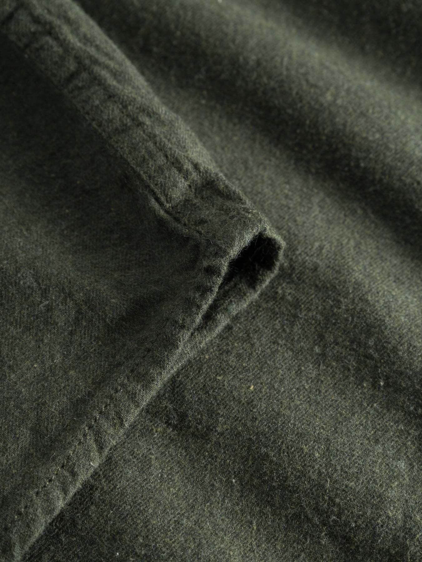 KnowledgeCotton Apparel KnowledgeCotton, Melange Flannel Shirt, forrest night, S