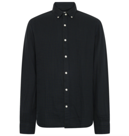 KnowledgeCotton Apparel KnowledgeCotton, Double Layer Shirt, green check, M