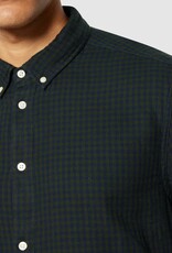 KnowledgeCotton Apparel KnowledgeCotton, Double Layer Shirt, green check, S