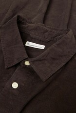 KnowledgeCotton Apparel KnowledgeCotton, Corduroy Shirt, chocolate torte, L
