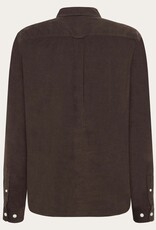 KnowledgeCotton Apparel KnowledgeCotton, Corduroy Shirt, chocolate torte, L