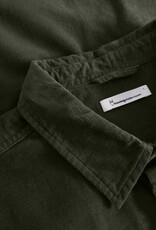 KnowledgeCotton Apparel KnowledgeCotton, Corduroy Shirt, forrest night, XL