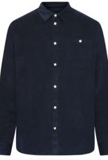 KnowledgeCotton Apparel KnowledgeCotton, Corduroy Shirt, total eclipse, M